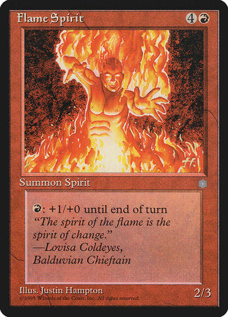 Flame Spirit [Ice Age] | Dumpster Cat Games