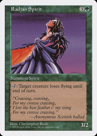 Radjan Spirit [Fifth Edition] | Dumpster Cat Games