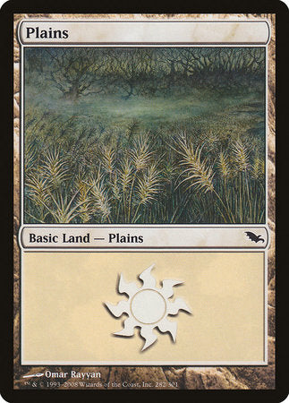 Plains (282) [Shadowmoor] | Dumpster Cat Games