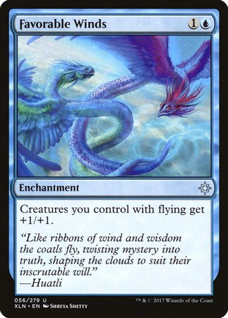 Favorable Winds [Ixalan] | Dumpster Cat Games