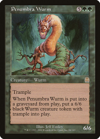 Penumbra Wurm [Apocalypse] | Dumpster Cat Games