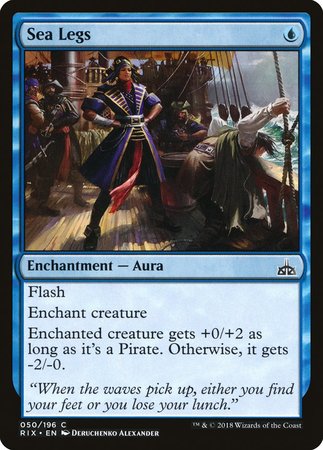 Sea Legs [Rivals of Ixalan] | Dumpster Cat Games