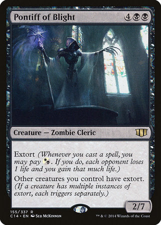 Pontiff of Blight [Commander 2014] | Dumpster Cat Games