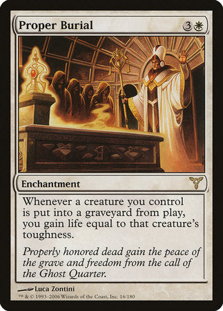 Proper Burial [Dissension] | Dumpster Cat Games