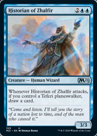 Historian of Zhalfir [Core Set 2021] | Dumpster Cat Games