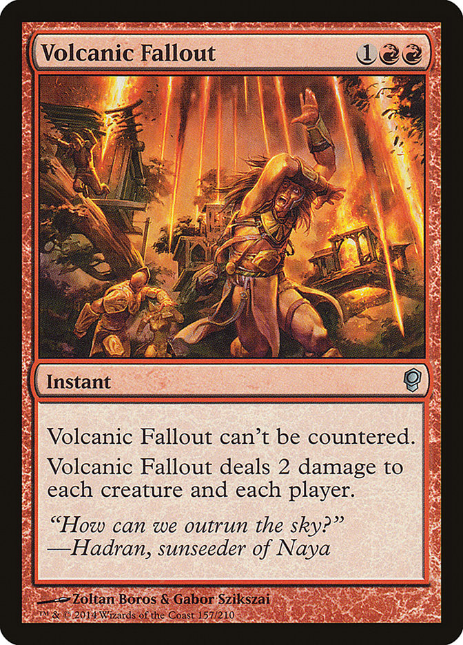 Volcanic Fallout [Conspiracy] | Dumpster Cat Games