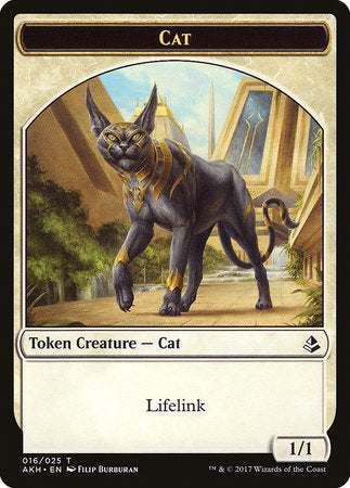 Cat Token [Amonkhet Tokens] | Dumpster Cat Games