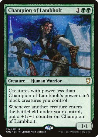 Champion of Lambholt [Commander Anthology Volume II] | Dumpster Cat Games