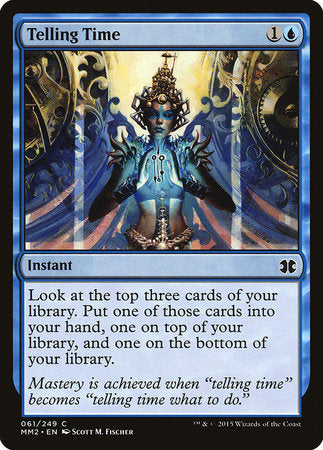 Telling Time [Modern Masters 2015] | Dumpster Cat Games