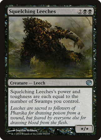 Squelching Leeches [Journey into Nyx] | Dumpster Cat Games