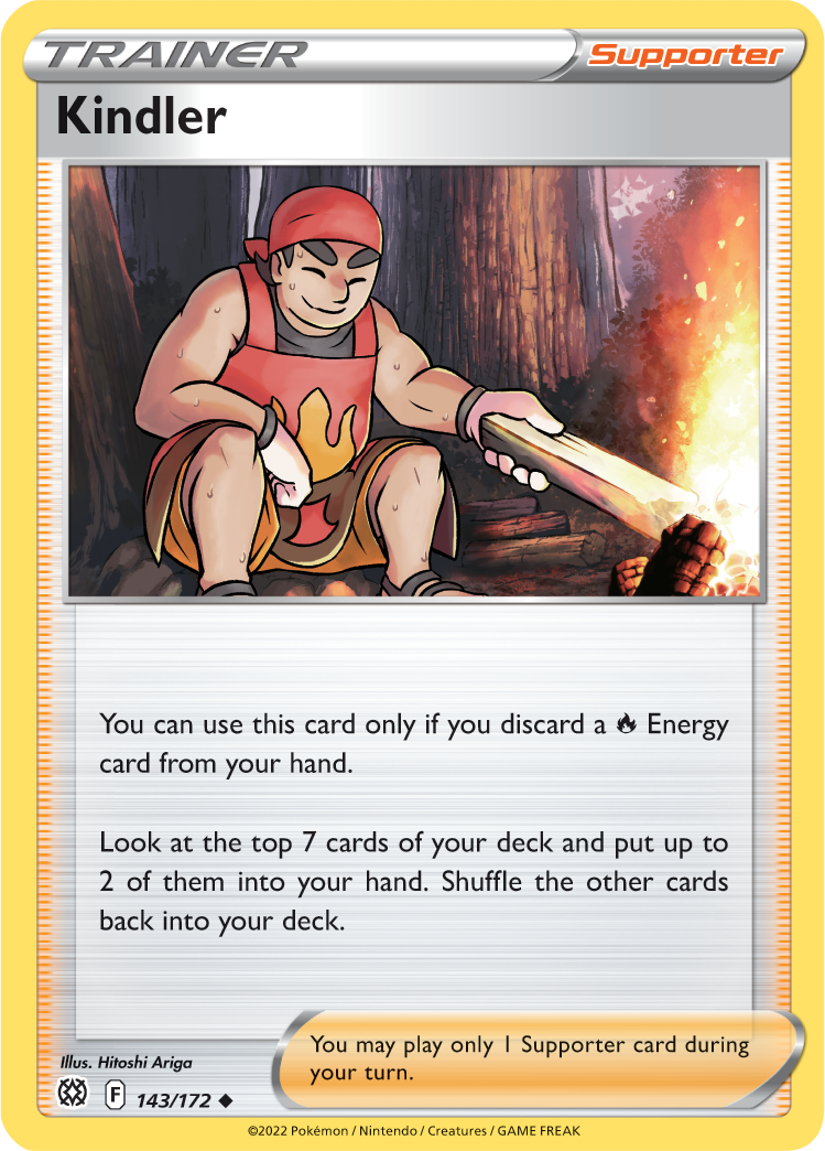 Kindler (143/172) [Sword & Shield: Brilliant Stars] | Dumpster Cat Games