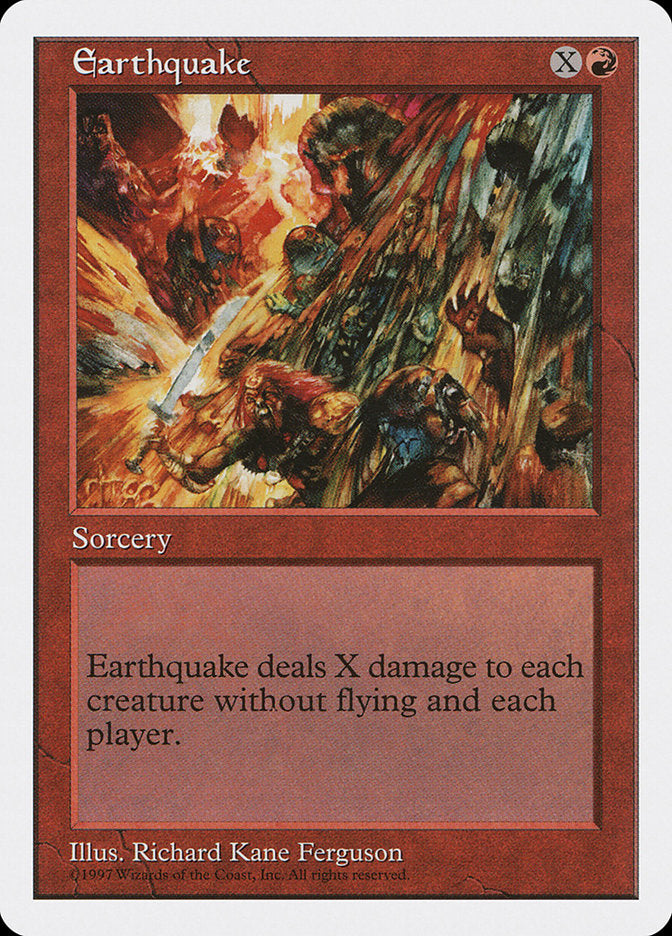 Earthquake [Fifth Edition] | Dumpster Cat Games