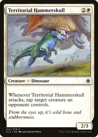 Territorial Hammerskull [Ixalan] | Dumpster Cat Games