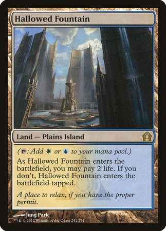 Hallowed Fountain [Return to Ravnica] | Dumpster Cat Games