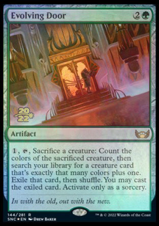 Evolving Door [Streets of New Capenna Prerelease Promos] | Dumpster Cat Games