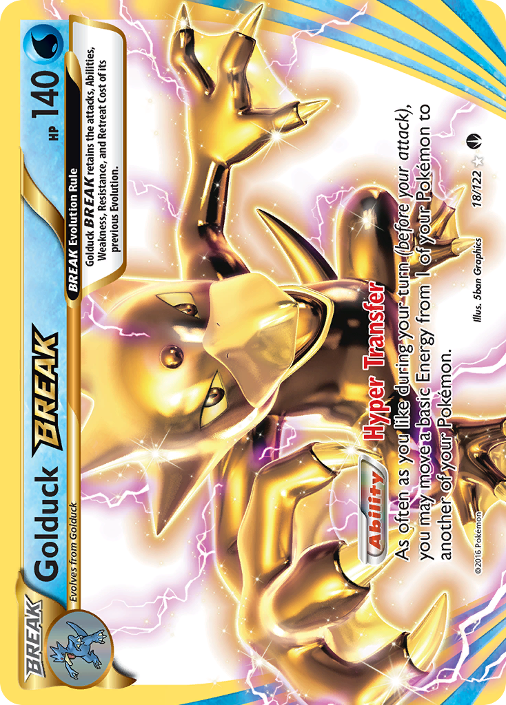 Golduck BREAK (18/122) [XY: BREAKpoint] | Dumpster Cat Games