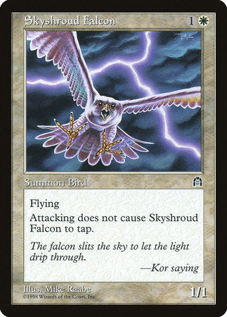 Skyshroud Falcon [Stronghold] | Dumpster Cat Games