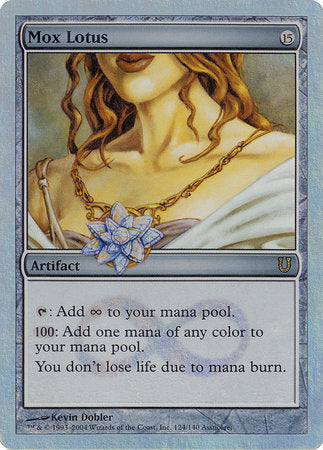 Mox Lotus (Alternate Foil) [Unhinged] | Dumpster Cat Games