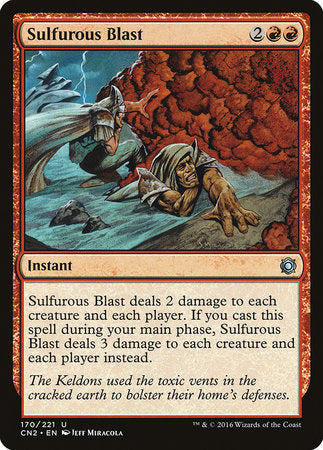 Sulfurous Blast [Conspiracy: Take the Crown] | Dumpster Cat Games