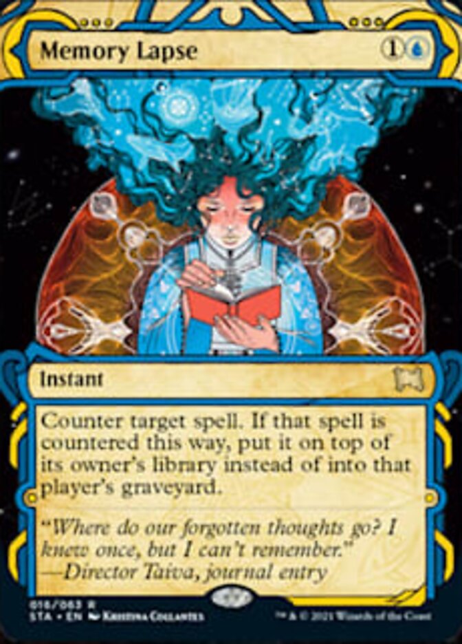 Memory Lapse (Etched Foil) [Strixhaven Mystical Archive] | Dumpster Cat Games