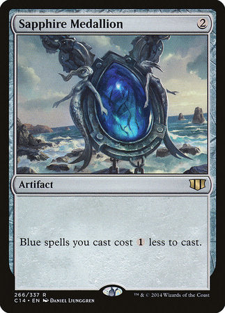 Sapphire Medallion [Commander 2014] | Dumpster Cat Games