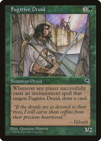 Fugitive Druid [Tempest] | Dumpster Cat Games