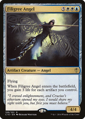Filigree Angel [Commander 2016] | Dumpster Cat Games