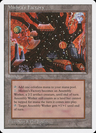 Mishra's Factory [Fourth Edition] | Dumpster Cat Games