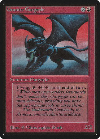 Granite Gargoyle [Limited Edition Beta] | Dumpster Cat Games
