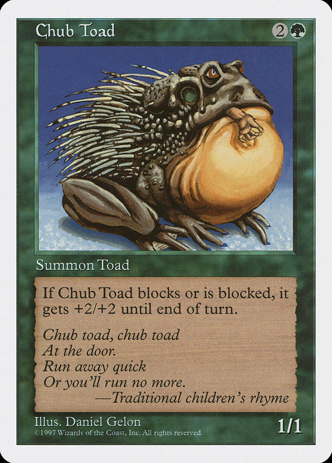 Chub Toad [Fifth Edition] | Dumpster Cat Games