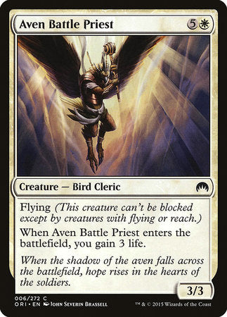 Aven Battle Priest [Magic Origins] | Dumpster Cat Games