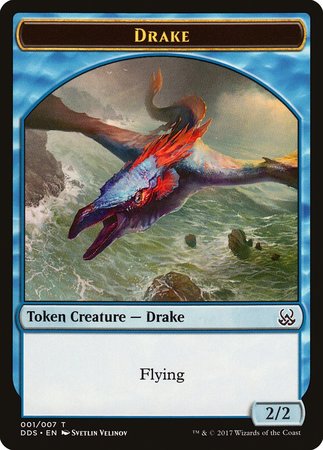 Drake Token [Duel Decks: Mind vs. Might Tokens] | Dumpster Cat Games
