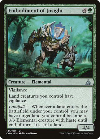 Embodiment of Insight [Oath of the Gatewatch] | Dumpster Cat Games
