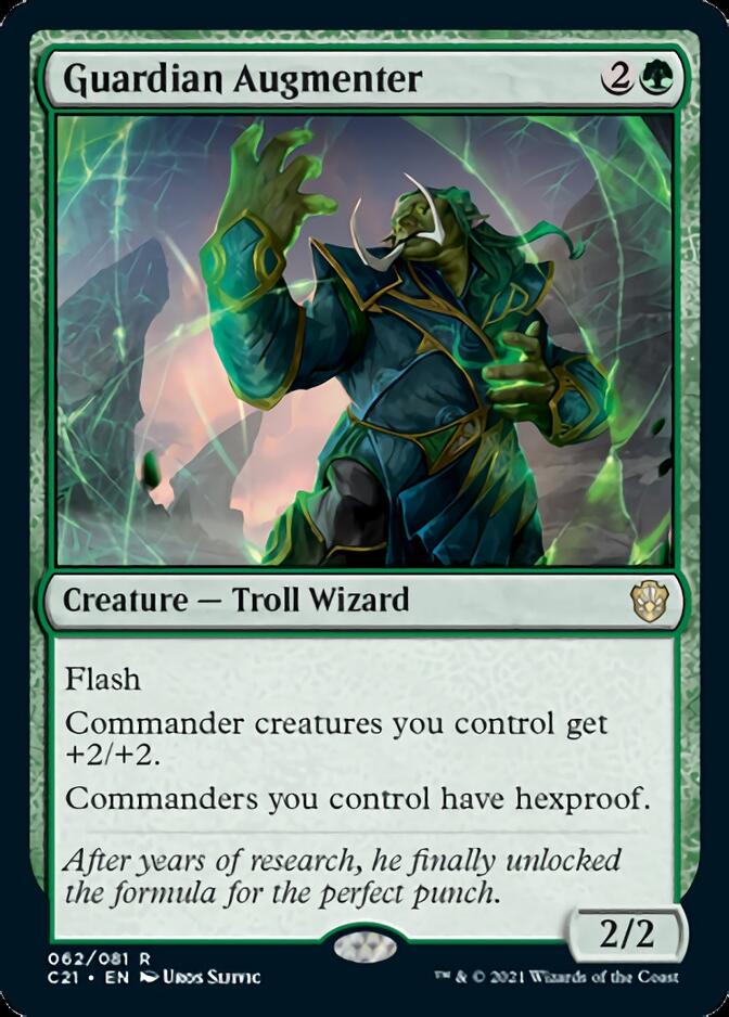 Guardian Augmenter [Commander 2021] | Dumpster Cat Games