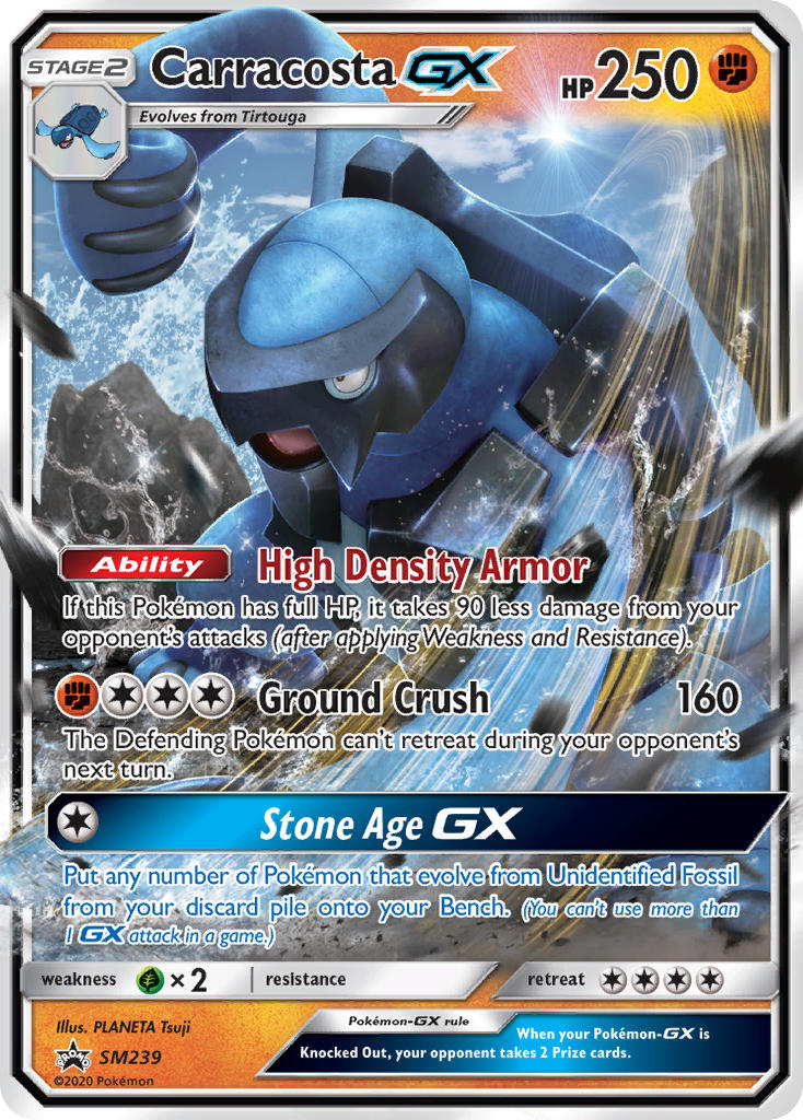 Carracosta GX (SM239) [Sun & Moon: Black Star Promos] | Dumpster Cat Games