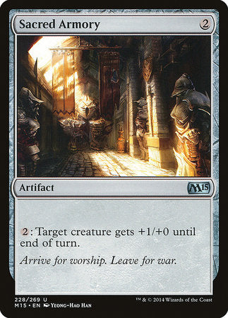 Sacred Armory [Magic 2015] | Dumpster Cat Games