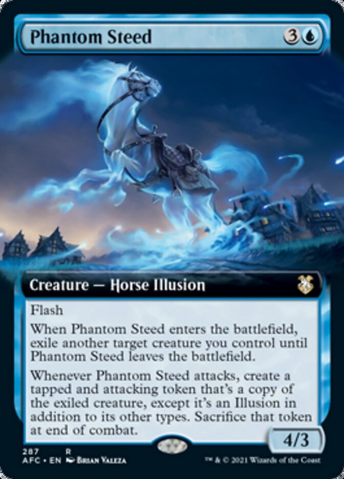Phantom Steed (Extended) [Dungeons & Dragons: Adventures in the Forgotten Realms Commander] | Dumpster Cat Games