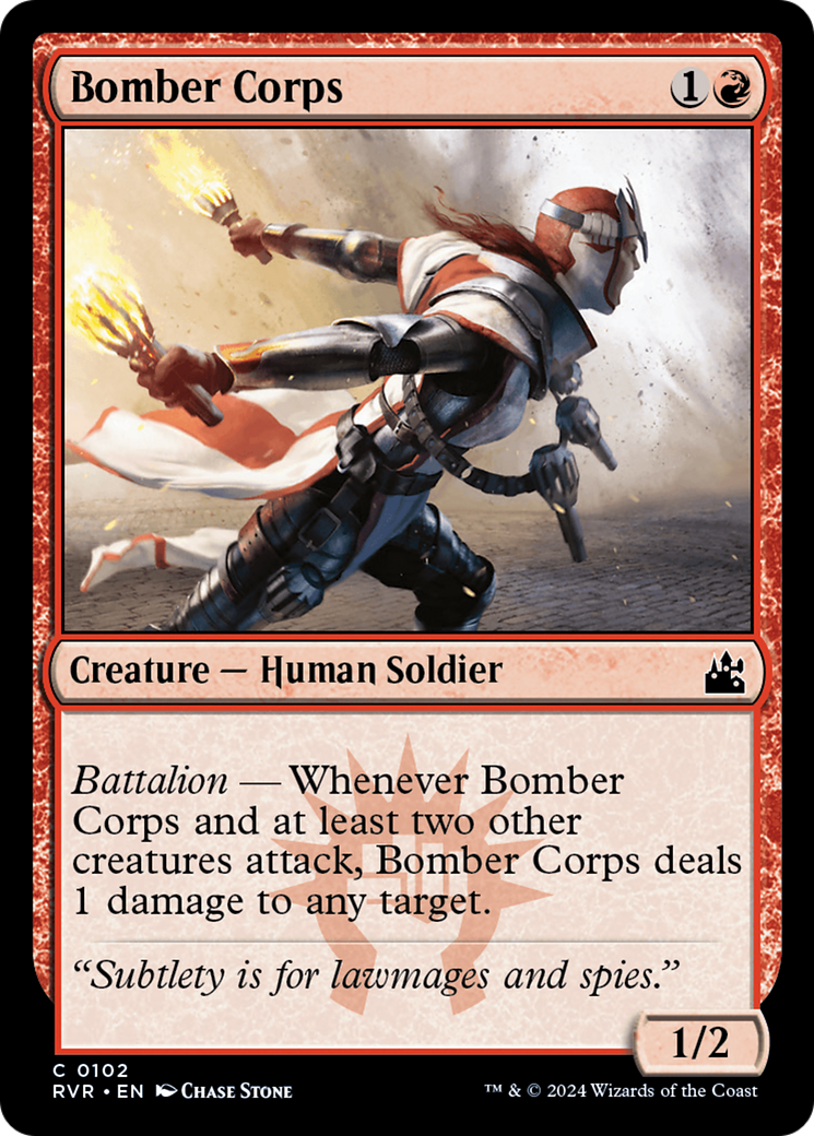Bomber Corps [Ravnica Remastered] | Dumpster Cat Games