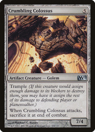 Crumbling Colossus [Magic 2012] | Dumpster Cat Games