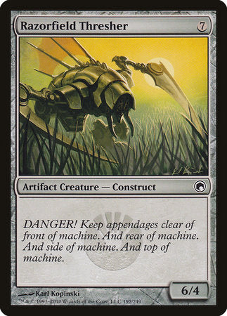 Razorfield Thresher [Scars of Mirrodin] | Dumpster Cat Games