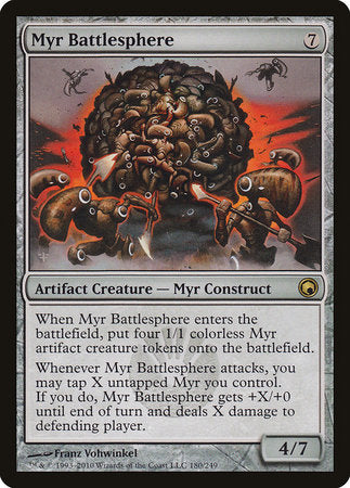 Myr Battlesphere [Scars of Mirrodin] | Dumpster Cat Games