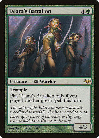 Talara's Battalion [Eventide] | Dumpster Cat Games