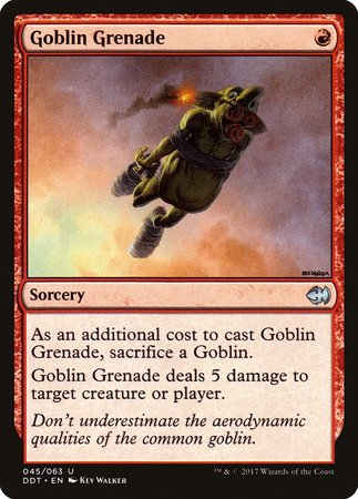 Goblin Grenade [Duel Decks: Merfolk vs. Goblins] | Dumpster Cat Games