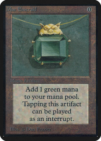 Mox Emerald [Limited Edition Alpha] | Dumpster Cat Games