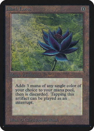 Black Lotus [Limited Edition Alpha] | Dumpster Cat Games