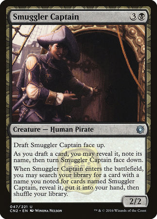 Smuggler Captain [Conspiracy: Take the Crown] | Dumpster Cat Games
