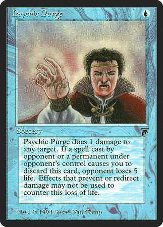 Psychic Purge [Legends] | Dumpster Cat Games