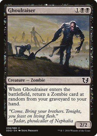 Ghoulraiser [Duel Decks: Blessed vs. Cursed] | Dumpster Cat Games