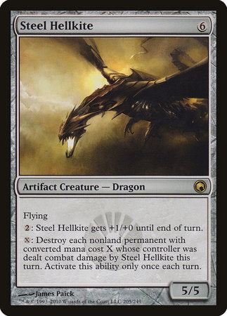 Steel Hellkite [Scars of Mirrodin] | Dumpster Cat Games