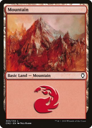Mountain (303) [Commander Anthology Volume II] | Dumpster Cat Games